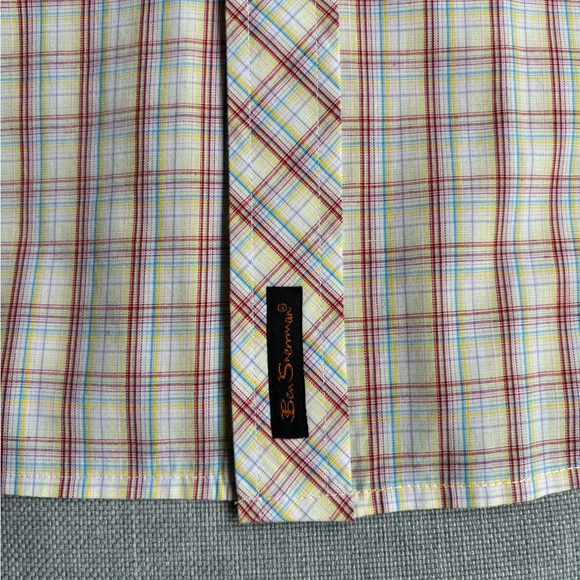 Ben Sherman Button Doen Short Sleeve Shirt - Picture 3 of 6